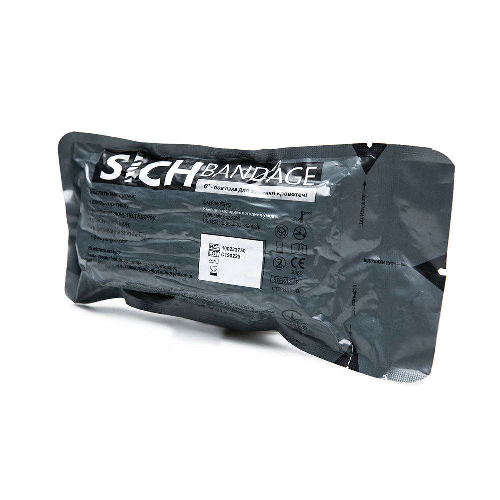 SICH-Bandage 6 – Hemostatic Compression Bandage SICH-Bandage 6 – Hemostatic Compression Bandage